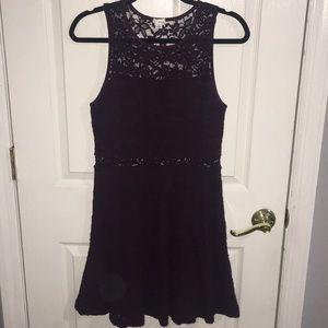 Purple Lace garage party dress
